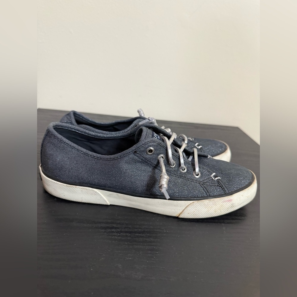 Sperry Top Sider Womens Vibe Sneaker Shoes Gray  Low Lace Up Low Size 8 - Picture 3 of 6